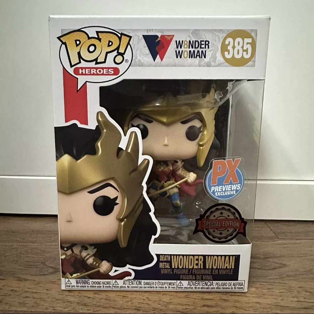 Funko POP! DC Death Metal Wonder Woman (PX Previews Exclusive) #385